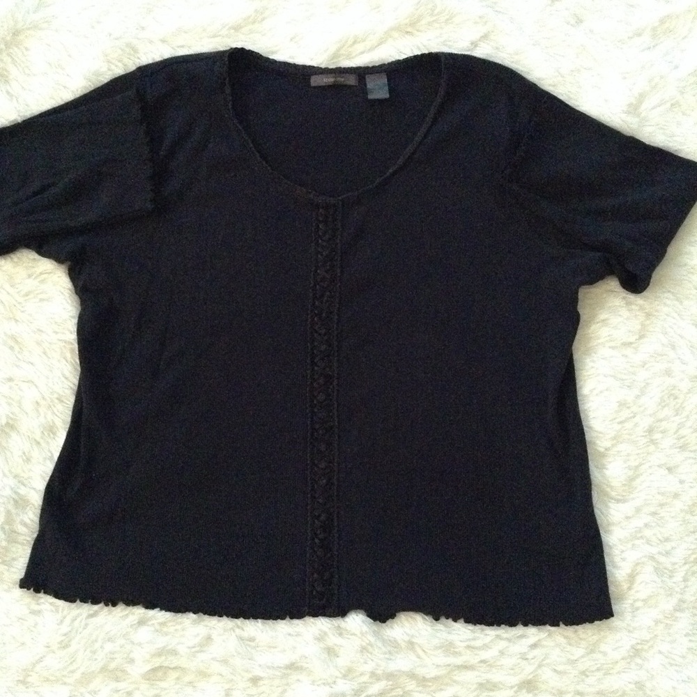 Ribbed Liz Claiborne top